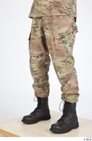  Photos Army Man in Camouflage uniform 10 Army Camouflage leather shoes lower body trousers 0002.jpg